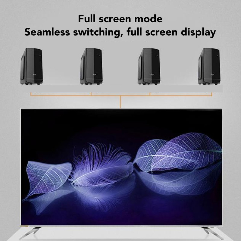 HD Multimedia Interface Quad Multi Viewer Switch 4 in 1