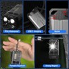 BORUIT V10 Small Powerful Flashlight with 365nm UV Black Light