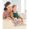 Gamenote Magnetic Alphabet Maze Board with 4 Activity Cards, Wooden