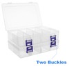 ZOFUN 6 Pcs Craft Storage Boxes, 22 x 13.5 x