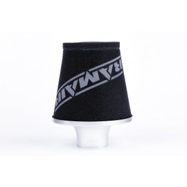 Ramair Small Foam Cone Universal Air Filter Aluminium Base 60mm OD Silver