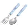 Skater SFR1-A Sanrio Cinnamoroll, Mashugummy Spoon and Fork Set, Cutlery,