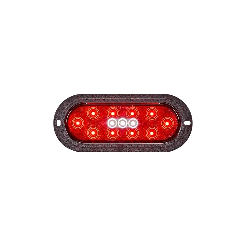 Maxxima 6” Oval Hybrid Combo Stop/Turn/Tail & Back-Up – Flange