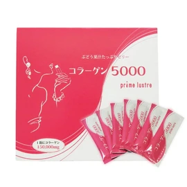 Primuraster Collagen Jelly, 30 Bottles, 1 Stick, Low Molecular Collagen, 5,000 mg, Industry-Leading Ingredients, Supplement, 17 Years of Sales, Refreshing and Delicious Grape Flavor