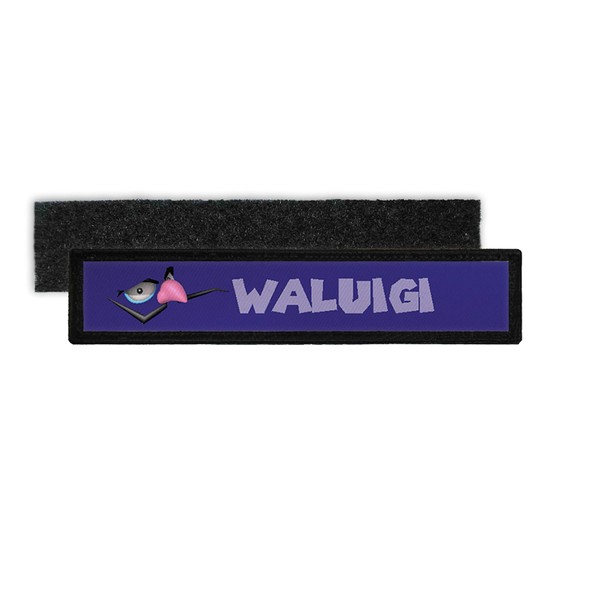 Copytec Waluigi Fantasy Mario Luigi Velcro #26417 Patch