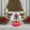 Aobaks Christmas Snow Globe, 120mm Large Christmas Carousel Decoration, Christmas
