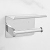 Stainless Steel Wall Mounted Toilet Roll Paper Holder with Mobile