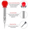 Saipor 2pcs 5 Inch Automatic Center Punch Adjustable Spring Loaded