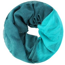 Glamexx24 Women's Scarf, Lightweight Long Scarf, Loop Tube Scarf, Many Colours