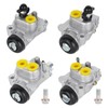 Chabushi Front Brake Wheel Cylinders Left Right for Honda FourTrax