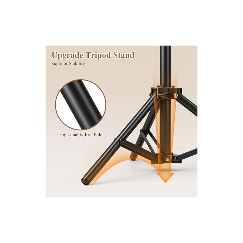 Braiding Hair Rack Standing Extension Holder Hanger, 144 Pegs Divider