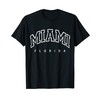Miami - Florida - Throwback Design - Classic T-Shirt