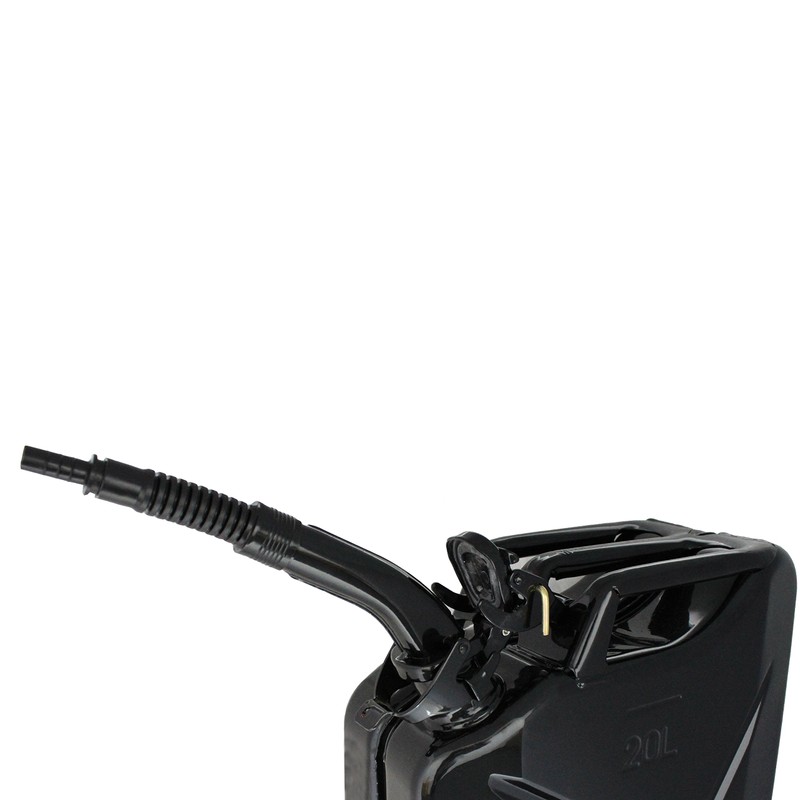 Oxid7® Spout for Metal Petrol Can Fuel Canister Flexible Black