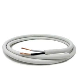 Pendant White Round SVT-2 Cord - 100 FT. Spool - UL Listed