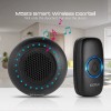 KERUI Wireless Doorbell Plug-In LED Lights Waterproof Long Range Receiver