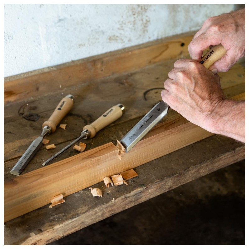 Dönges Chisel 20 mm, with Wooden Handle Made of White