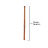 12 Inch Bamboo Dowel Rods - 2 Pack