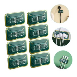 jojofuny 3sets Desktop Wire Organizer Cord Keeper for Cables Power Cord Holders Headphone Organiser Keepers 8pcs*3