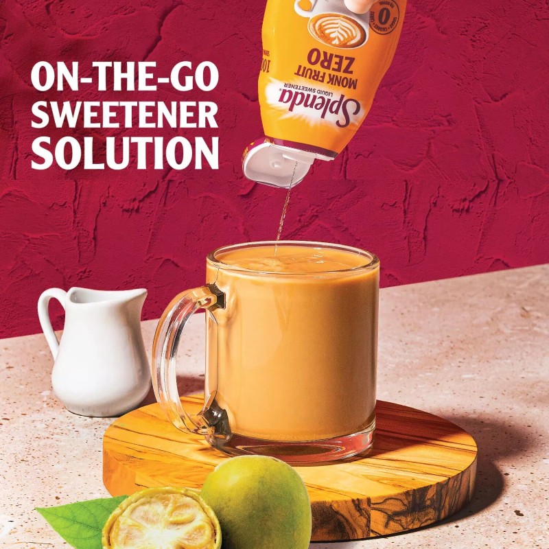 SPLENDA Liquid Zero Calorie Sweetener Pack of 2 Sugar Substitute