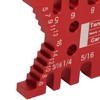 Tenon Caliper and Triangular Set Aluminum Alloy Measuring Tool Woodworking