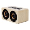 Digiquest - Woody Wireless Speaker - with Live Voice, Natural
