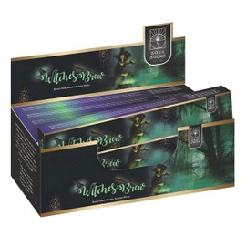 Soul Sticks Handmade Incense Sticks Mystic Spirit Blends 180 Gram 12 Pack Box | 100% Natural Masala Incense Organic Home Fragrance Agarbatti (Witches Brew)