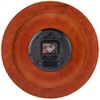 Bulova C4228 Reedham Wall Clock, 14" Diameter, Walnut