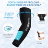 ComfiTECH Full Arm Ice Pack Wrap for Pitchers, Prolong Flexible