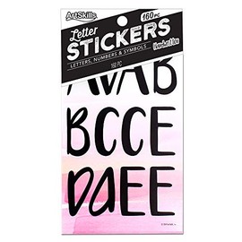 ArtSkills 2" Sticker Letters & Numbers, for Posters, Crafts and Projects, 1-Pack, Black Handwriting,PA-6195A