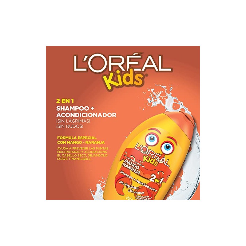 L'Oréal Paris Shampoo 2 en 1 Smopthie Mango Naranja L'Oréal