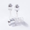 Premium Portable Tint & Lip Gloss Empty Refill Bottle 3ml Silver Tint Empty Bottle - 3ml 10ea