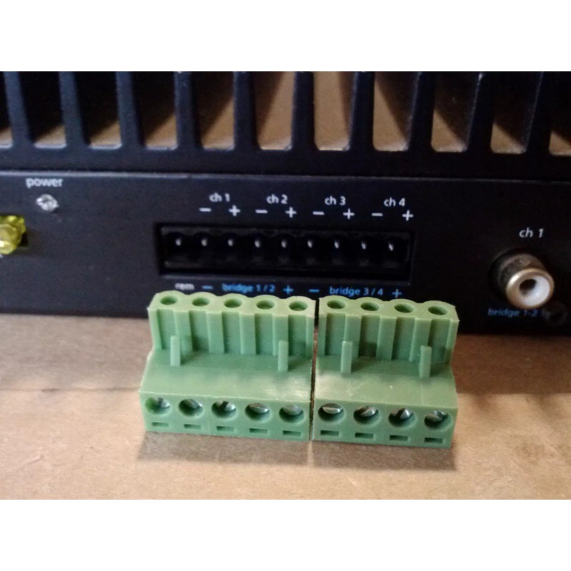 4-Pin Power Plug AUDIOCONTROL DM-608 DM-810 DQDX DQ-61 LC2I LC6I
