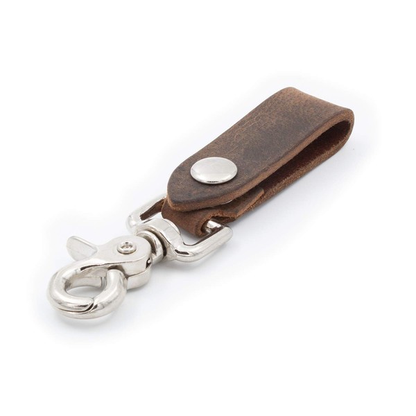 Main Street Forge | Full Grain Leather Keychain for Men
