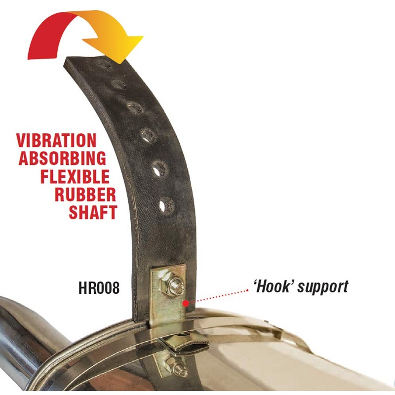 BITS4REASONS NEW MODEL HEAVY DUTY UNIVERSAL EXHAUST MOUNT KIT -