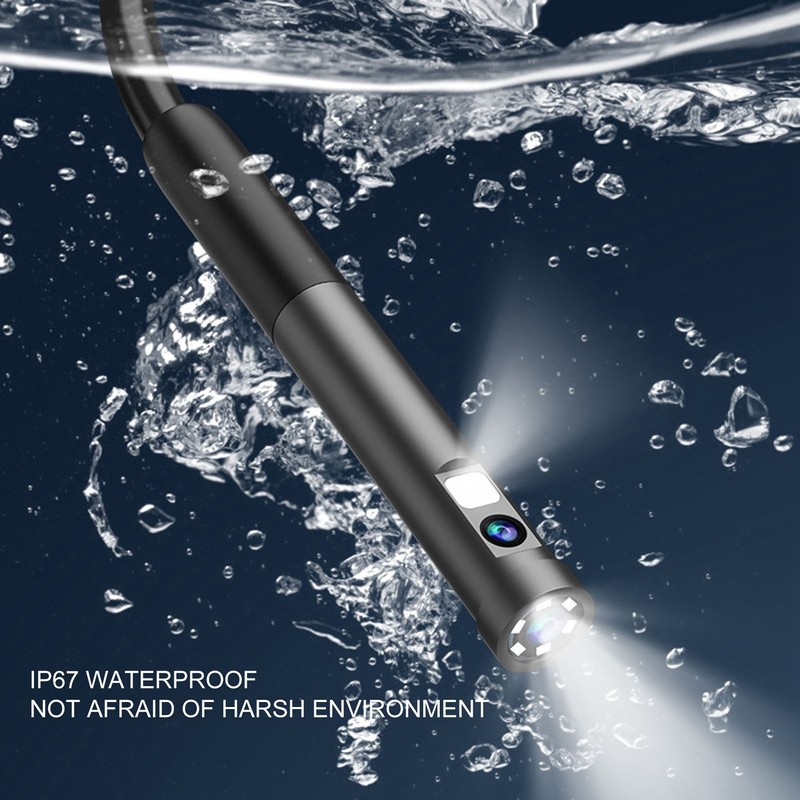 Single Lens HD Pipe Endoscope 30FPS 1920x1440 IP67 Industrial Pipeline