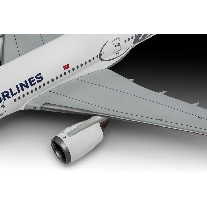 Revell 03773 Airbus A350-900 Turkish Airlines 1:144 Unbuilt/Unpainted Plastic Model