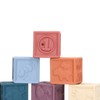9pcs Baby Blocks Toy Soft Squeeze Chewing Educational Toddler Stacking