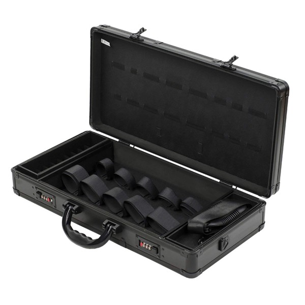 Fetcoi Black Barber Case, Professional Barber Cases for Clippers and