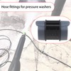Micro Traders High Pressure Washer Hose Extension Fittings,Compatible with Karcher