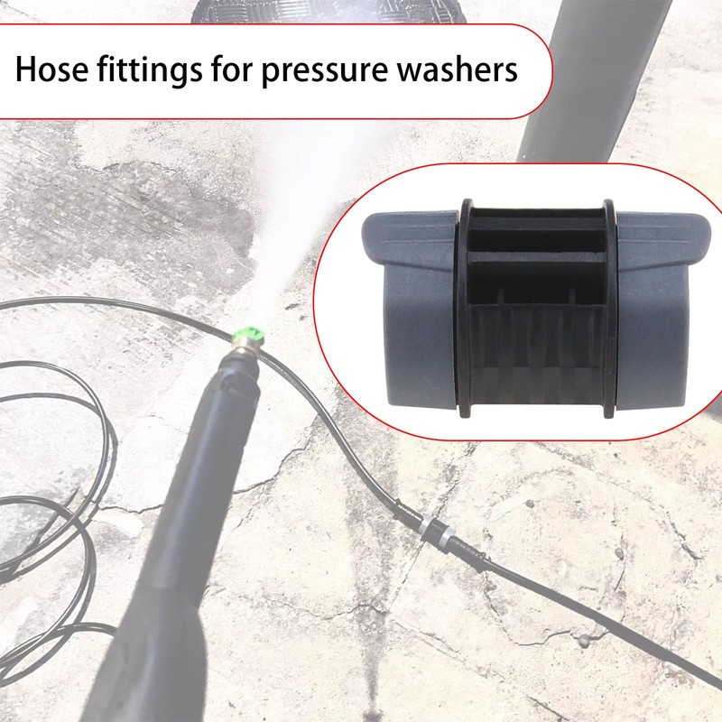Micro Traders High Pressure Washer Hose Extension Fittings,Compatible with Karcher