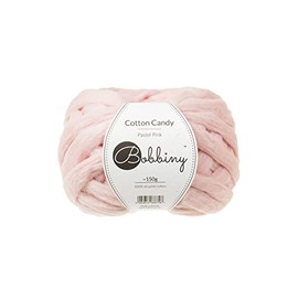 Bobbiny Cotton Candy Nude Oeko-Tex 100% Recycled Cotton Yarn (Pastel Pink)