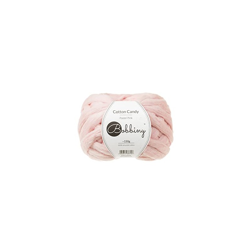 Bobbiny Cotton Candy Nude Oeko-Tex 100% Recycled Cotton Yarn (Pastel