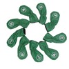 9pcs Golf Club Cover PU Leather Stylish Portable Golf Head