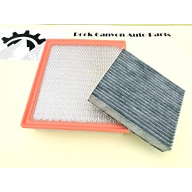 Rock Canyon Auto Parts ENGINE & CABIN AIR FILTER FOR TOYOTA TUNDRA SEQUOIA 2014-2021 CA11895 CF10285
