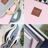 A4 Multifunctional File Folders Portable Canvas Document Wallets Waterproof Zipper