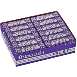 Candy Choward's Violet Mints Candy (Pack of 24)