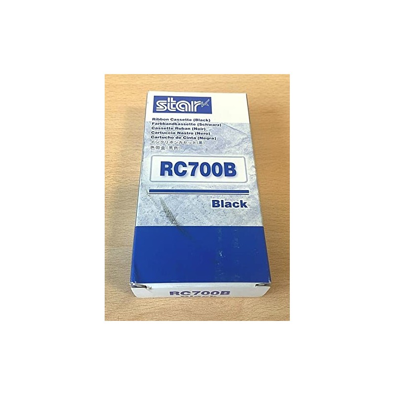 Star SP700 RC700B 30980730 Printer Ribbon, Black