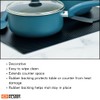 Black Matte Metal Counter/Table Protector Mat/Trivet by Range Kleen (14"X17")