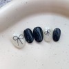 Simple wire ribbon ꔫ - short almond / 심플 와이어리본