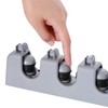 Akitbahome Mop and Broom Holder Broom Hanger Wall Mounted Home